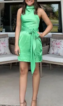 Green Tie Dress