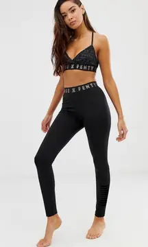 Savage x Fenty Forever Savage logo leggings in black