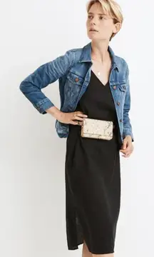 Madewell Classic Blue Denim “The Jean Jacket” Pinter Wash Women’s Size M F0370