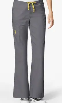 WonderWink Origins Romeo  Scrubs size small new in gray color with yello…