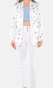 GORGEOUS One button, deep V butterfly 🦋 Blazer