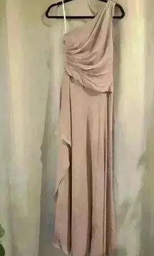 Women’s NTW David Bridal One Shoulder Dress