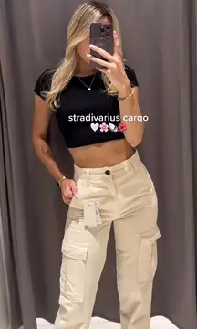 Straight Fit Cargo Pants