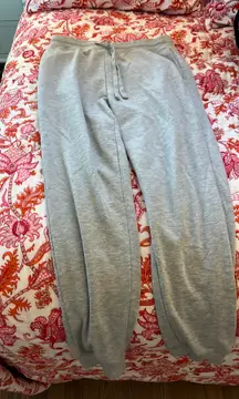 Gray joggers