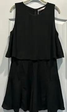 Mister Zimi Charlie Playsuit Romper Black  Size 8 NWT