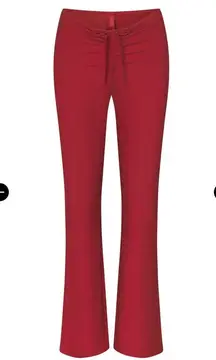 Skims Soft Lounge Ruched Pants In Brick