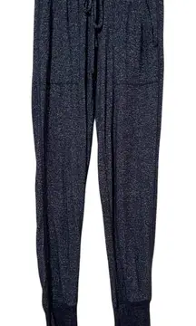 Z By Zella Blue Knit Jogger Sweatpants Drawstring Waist S