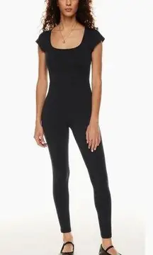 NWT Wilfred Free Black Cap Sleeve Jumpsuit Womens Size 2XS