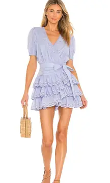 - REVOLVE - Cora Mini Dress in Light Periwinkle