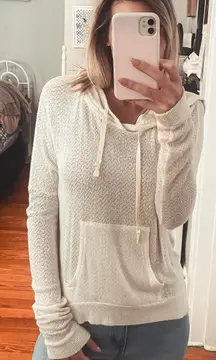 Cream Hoodie