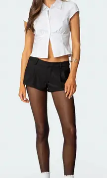 Edikted Kera Tailored Micro Shorts