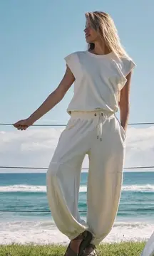 Free People Throw and Go Onesie Size Large new