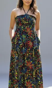 Urban Outfitters Fire LA Maxi Dress S