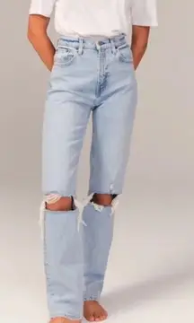 Abercrombie Ultra High-Rise Straight Jeans