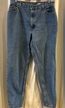 Levi's Women's 550 Mom Jeans 1998 Denim High Rise Tapered Size 16‎