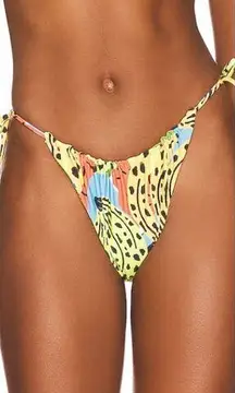 NEW It’s Now Cool square top string bottom bikini in bananas, M‎