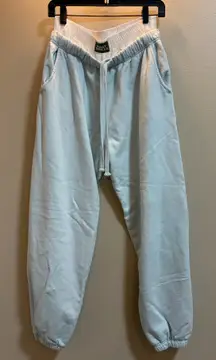 Blue daily drills sweatpants 