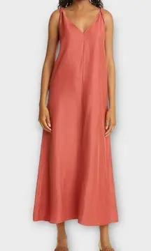 Ba&sh Linen Maxi Dress