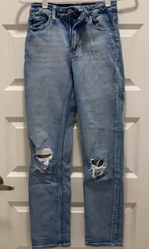 New KanCan Jeans Blue Denim High Rise Waisted 3