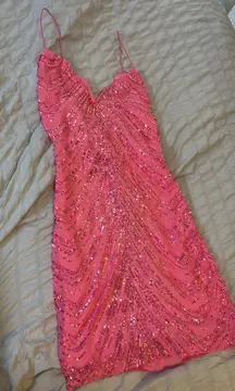Sparkly Pink Windsor Dress