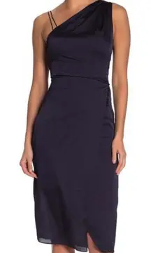 NWOT REISS POSITANO CROSS BACK SATIN DRESS