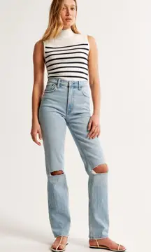 Ultra High Rise 90s Straight Jean