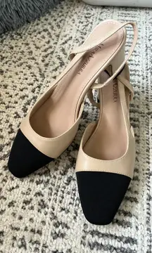 Sling back Pumps