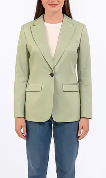 A New Day Mint Green Size 8 Blazer Jacket New With Tags