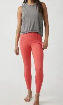 FP MOVEMENT by FREE PEOPLE Set the Pace Leggings in Cayenne Size M NWT