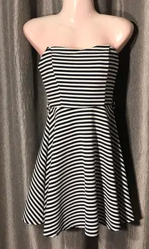 Tube Top Striped Dress by Pretty Good