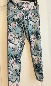 Floral Watercolor Leggings