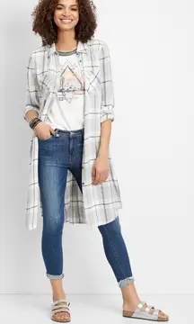 Maurices XL Plaid Button-Down Shirt NWOT