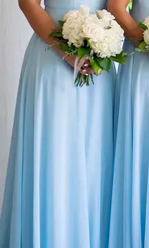 Sky Blue Formal Dress