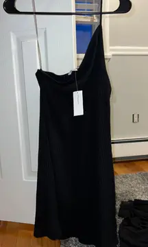 Outfitters Black One Shoulder Dress