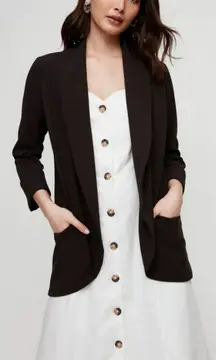 ARITZIA Wilfred Chevalier Jacket Relaxed Black Blazer size 8