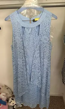 Light Blue Sleeveless Dress