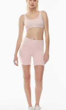 Aritzia TNA Light Baby Pink Workout SET