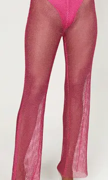 Pink Mesh Pants
