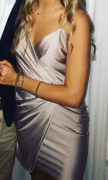 Champagne Mini Dress