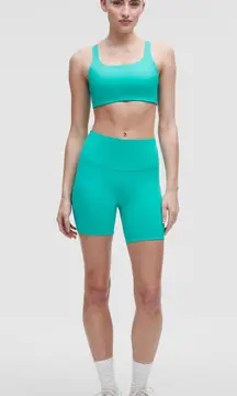 Lululemon Wunder Under High Rise Biker Shorts 4” Tropics Tone