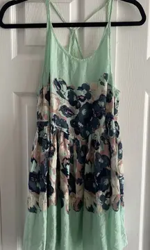 Intimately Free People Small Women's Tank‎ Top Pastel Floral