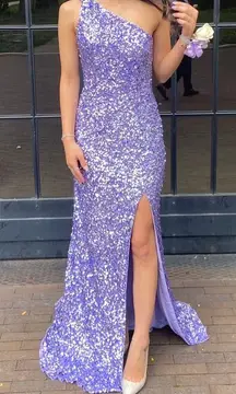 Purple Prom Dress