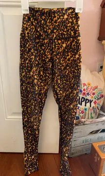 Tortoise Shell Patterned  Leggings