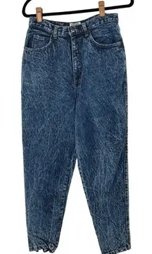Vintage 80s 90s Stefano Acid Wash Authentic Mom Jeans Womens Sz 2‎