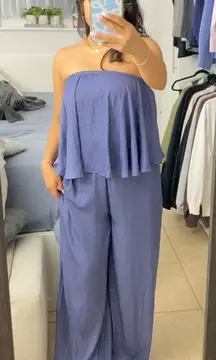 Lulus Satin Jumpsuit