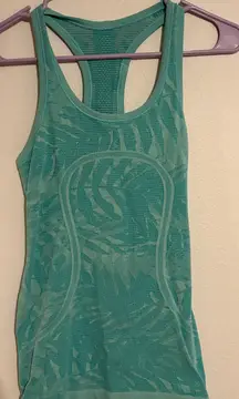 Teal Lululemon Swiftly Tech Tank