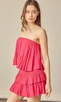 Strapless Romper