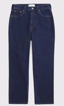 Abercrombie & Fitch The Ultra Slim High Rise Curve Love Jean Size 28 Dark Wash