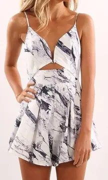 Marble Romper 