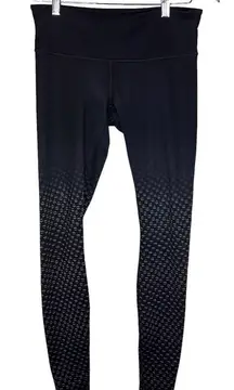 Lululemon Wunder Under Pant III *Full-On Luon Deep Dive Dip Slate Black Size‎ 8
